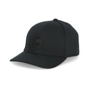 Zwarte baseballpet met geborduurd logo Canada Goose , Black , Unisex
