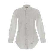 Klassiek Katoenen Overhemd Thom Browne , White , Heren