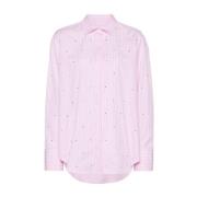 Stijlvolle Shirt Msgm , Pink , Dames