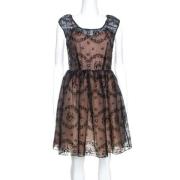 Pre-owned Silk dresses Valentino Vintage , Black , Dames