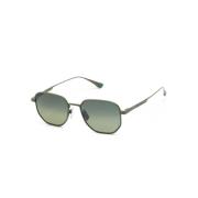 Groene Glanzende Zonnebril Maui Jim , Green , Unisex