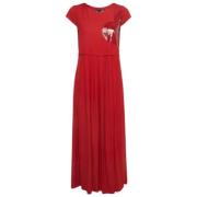 Pre-owned Fabric dresses Moschino Pre-Owned , Red , Dames