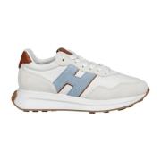 Veters H Patch Sneakers Hogan , White , Dames