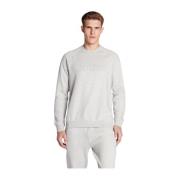 Actieve 3D Logo Sweatshirt Guess , Gray , Heren