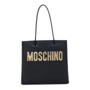 Zwarte Schoudertas voor Vrouwen Moschino , Black , Dames