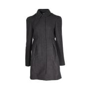 Pre-owned Wool outerwear Miu Miu Pre-owned , Gray , Dames