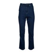 Klassieke Denim Jeans Calvin Klein , Blue , Dames