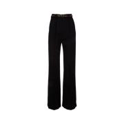 Pantalone - Stijlvolle en trendy broek Elisabetta Franchi , Black , Da...