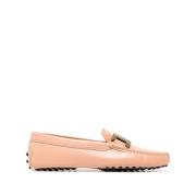 Leren Loafers voor Vrouwen Tod's , Pink , Dames