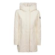 Gewatteerde jassen in ecru Woolrich , Beige , Dames