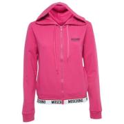 Pre-owned Cotton outerwear Moschino Pre-Owned , Pink , Dames