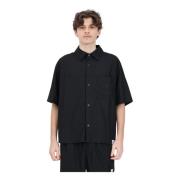 Zwarte herenoverhemd met knopen aan de voorkant Calvin Klein Jeans , B...