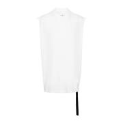 Melk Tarp Top Rick Owens , White , Heren