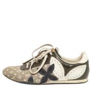 Pre-owned Denim sneakers Louis Vuitton Vintage , Multicolor , Dames