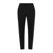 Plooivoorkant broek Ami Paris , Black , Dames