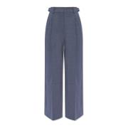 Wollen broek JW Anderson , Blue , Dames