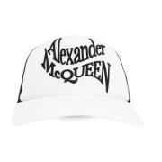 Baseballpet Alexander McQueen , White , Heren