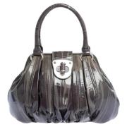 Pre-owned Leather shoulder-bags Alexander McQueen Pre-owned , Gray , D...