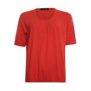 Blouson O-Neck Rode Shirt Roberto sarto , Red , Heren