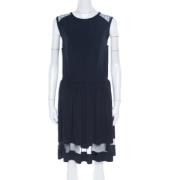 Pre-owned Lace dresses Valentino Vintage , Blue , Dames