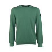 Crewneck piqué trui Paul & Shark , Green , Heren