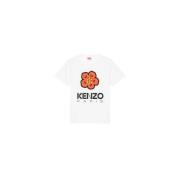 Losse Boke Flower T-Shirt Kenzo , White , Dames