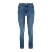 Stretch Skinny Denim Jeans 7 For All Mankind , Blue , Dames