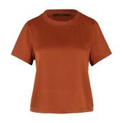 Stijlvolle Dames T-shirt 222 Ontwerp Windsor , Brown , Dames