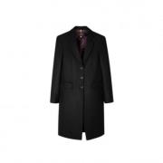 Epsom Jas - Zwart Wol en Kasjmier Paul Smith , Black , Dames