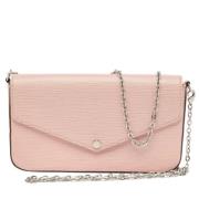 Pre-owned Leather louis-vuitton-bags Louis Vuitton Vintage , Pink , Da...