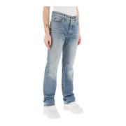 Vintage Straight Cut Jeans Amiri , Blue , Dames