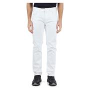 Slim Fit Vijf Zakken Jeans Armani Exchange , White , Heren