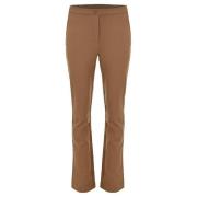 Perfecte elastische basisbroek DNM Pure , Brown , Dames