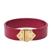 Pre-owned Fabric bracelets Louis Vuitton Vintage , Pink , Dames