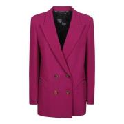 Paarse Cool & Easy Blazer Blazé Milano , Purple , Dames