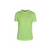 Neon Gele Crew Neck T-shirt Off White , Green , Heren