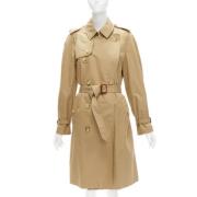 Pre-owned Fabric outerwear Gucci Vintage , Beige , Dames
