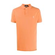 Slim Fit Poloshirt met geborduurd logo Ralph Lauren , Orange , Heren
