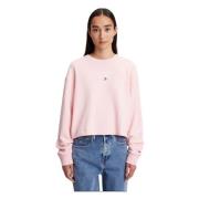 AlohaPink Sweater Tommy Jeans , Pink , Dames