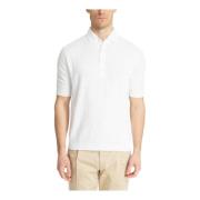 Polo Shirt met knoopsluiting Lardini , White , Heren