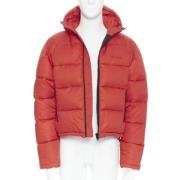 Pre-owned Nylon outerwear Balenciaga Vintage , Red , Dames