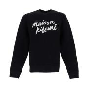 Katoenen Sweatshirt Maison Kitsuné , Black , Heren