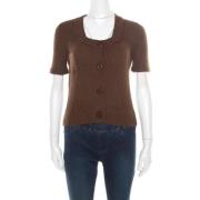 Pre-owned Cotton tops Chloé Pre-owned , Brown , Dames