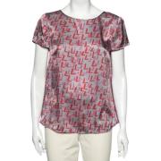 Pre-owned Satin tops Armani Pre-owned , Multicolor , Dames