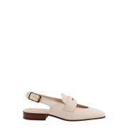 Witte Loafer Schoenen met Verstelbare Band Tod's , White , Dames