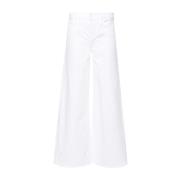 Wijde Pijp Jeans - The Undercover Mother , White , Dames