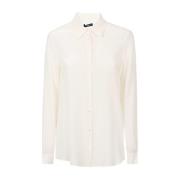Klassieke zijden blouse Max Mara Weekend , White , Dames