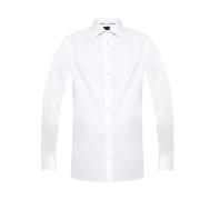 Katoenen shirt Giorgio Armani , White , Heren