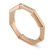Link to Love ring in 18 kt roze goud Gucci , Pink , Dames