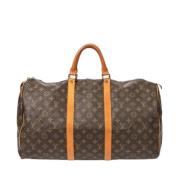 Pre-owned Canvas travel-bags Louis Vuitton Vintage , Brown , Dames